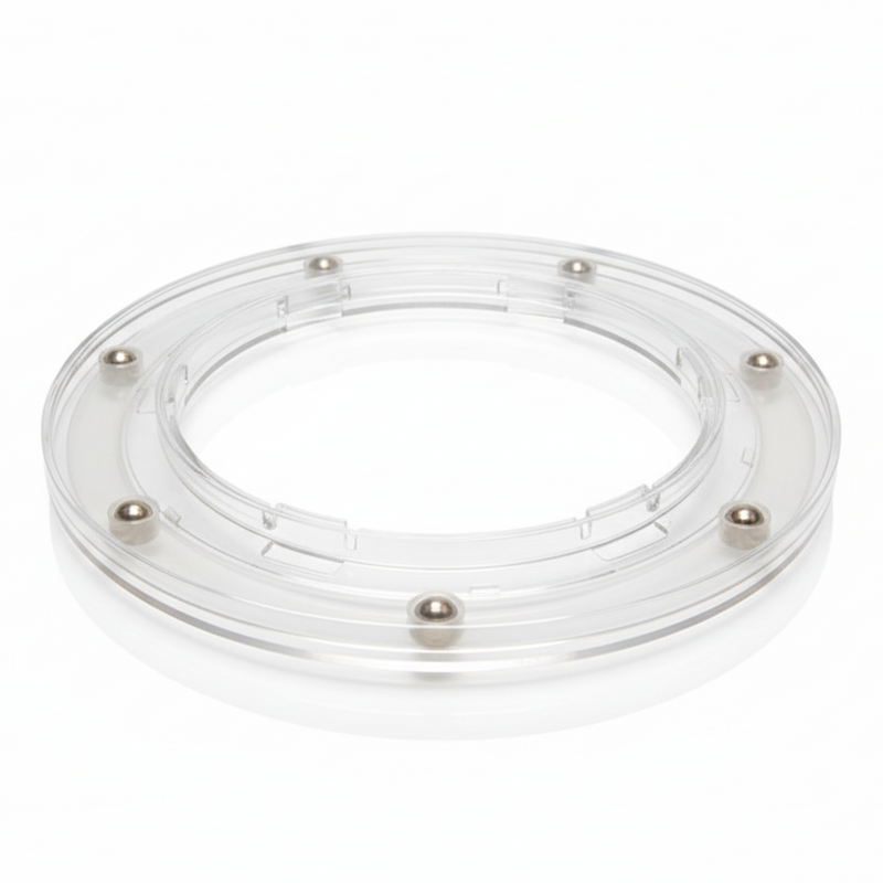 8.50" Clear Acrylic Turntable